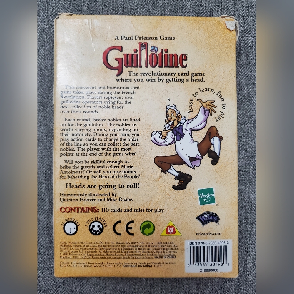 Guillotine Card Game - Picture 2 of 3